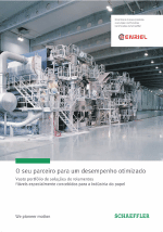 Catálogo de Soluções de Rolamentos para a Indústria do Papel e da Pasta do Papel.